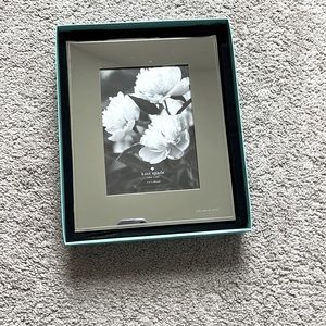 NEW Kate Spade Mr and Mrs 5x7 photo frame